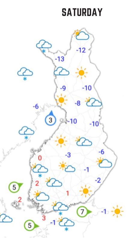 Weather-forecast-Saturday